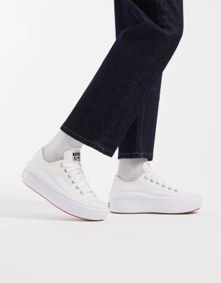 Converse - Chuck Taylor All Star Move Ox - Sneaker in Weiß