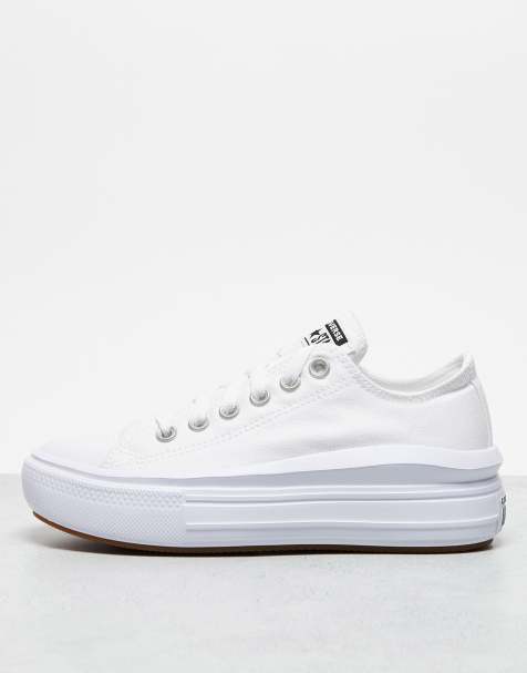 Converse - Chuck Taylor All Star Move Ox - Sneakers bianche - view 1