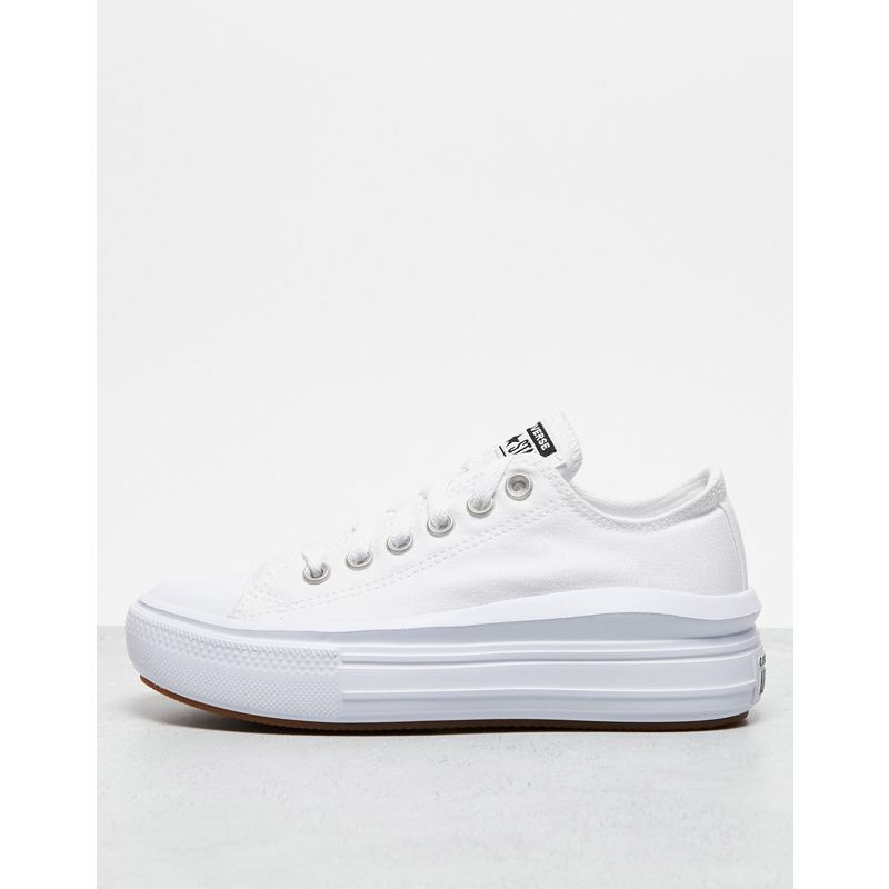 ghKIa Donna Converse - Chuck Taylor All Star Move Ox - Sneakers bianche