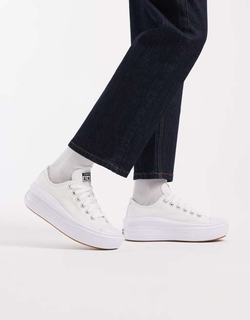 Converse Chuck Taylor - All Star Move Ox - Sneakers in wit, 2 van 5