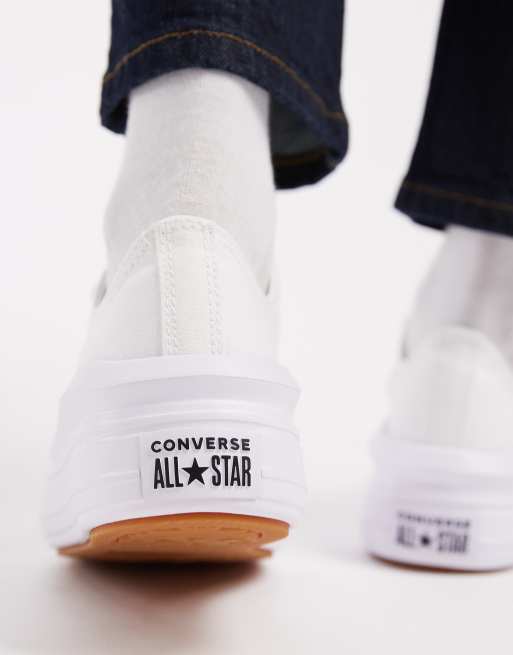 Converse Chuck Taylor - All Star Move Ox - Sneakers in wit, 3 van 5