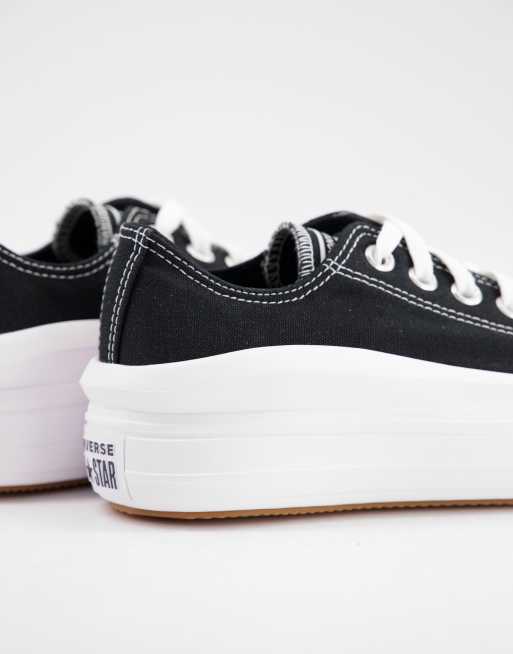Converse Chuck Taylor - All Star Move Ox - Sneakers in zwart, 2 van 4