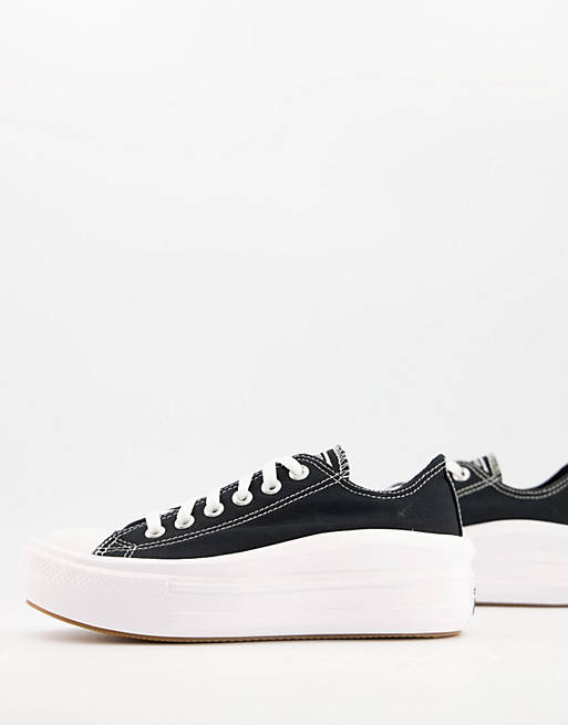 Converse Chuck Taylor All Star Move ox trainers in black