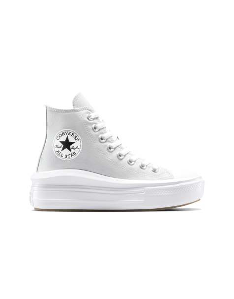 Converse - Chuck Taylor All Star Move - Sneakers grigio tenue/bianco/nero - view 1