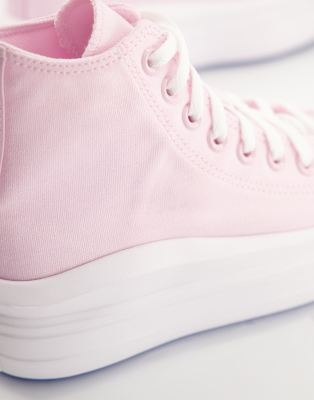 baby pink chuck taylors