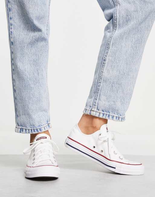 Converse chuck taylor all star ox clearance blanc