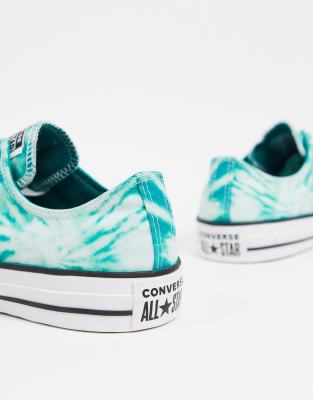 converse bleu vert