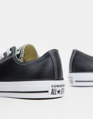 converse noir homme cuir
