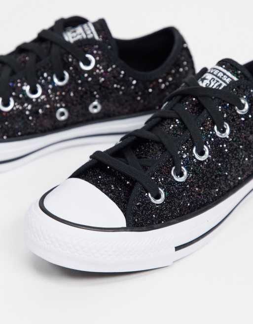 Converse Chuck Taylor All Star Ox Baskets Noir paillet