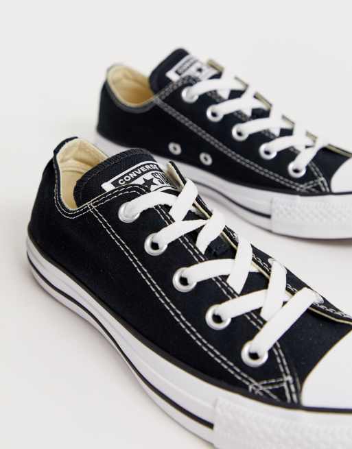 Converse Chuck Taylor All Star Ox black sneakers , 2 of 4