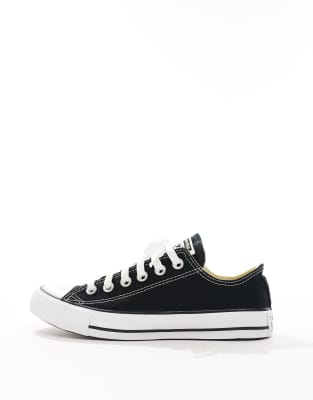 Converse Chuck Taylor All Star Ox Canvas Sneakers In Black