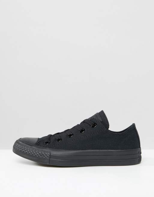 Converse chuck taylor all clearance star core black mono trainers