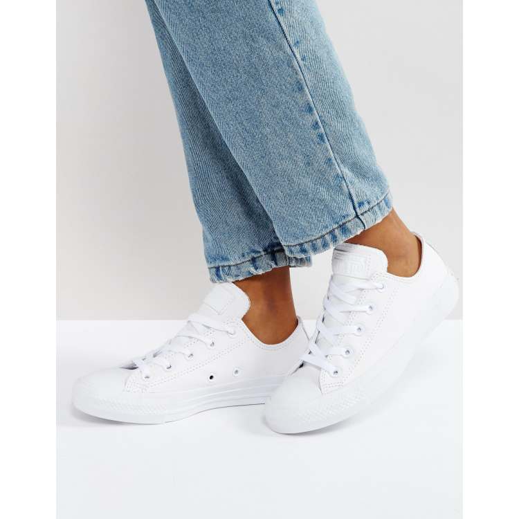 Converse Chuck Taylor All Star Ox Leather Trainers ASOS