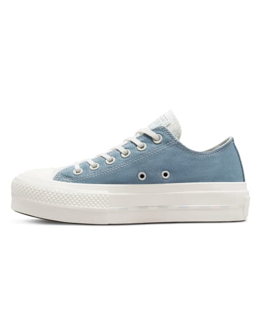 Converse Chuck Taylor All Star Ox Lift Crafted Folk platform sneakers ...