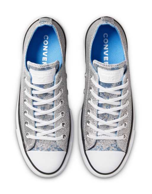 Converse cheap glitter ox