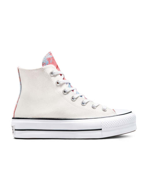 White on sale shiny converse