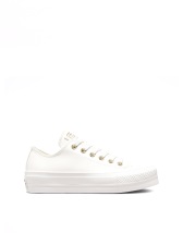 Converse Chuck Taylor All Star Ox mono white in vintage white ASOS