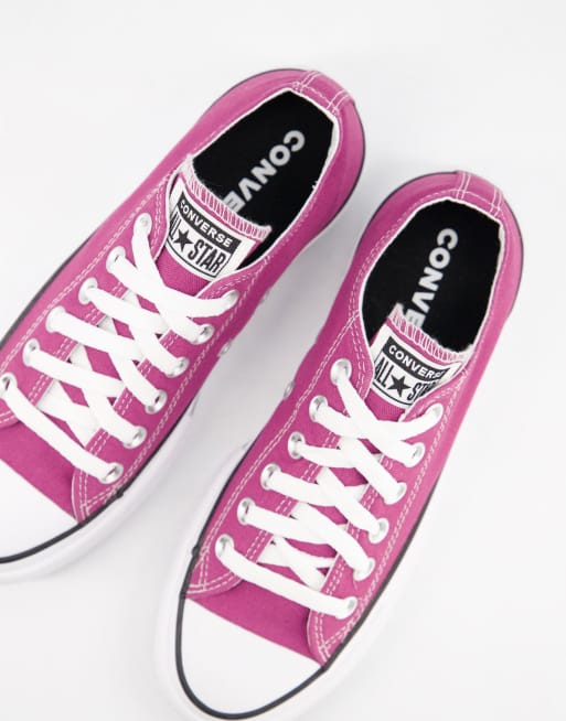 Chuck taylor all star hotsell ox rose