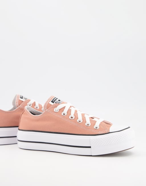 Rose sale gold converse