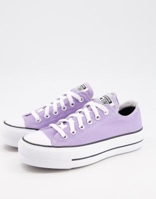 converse washed lilac