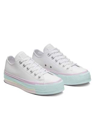 chuck taylor all star lift ox white