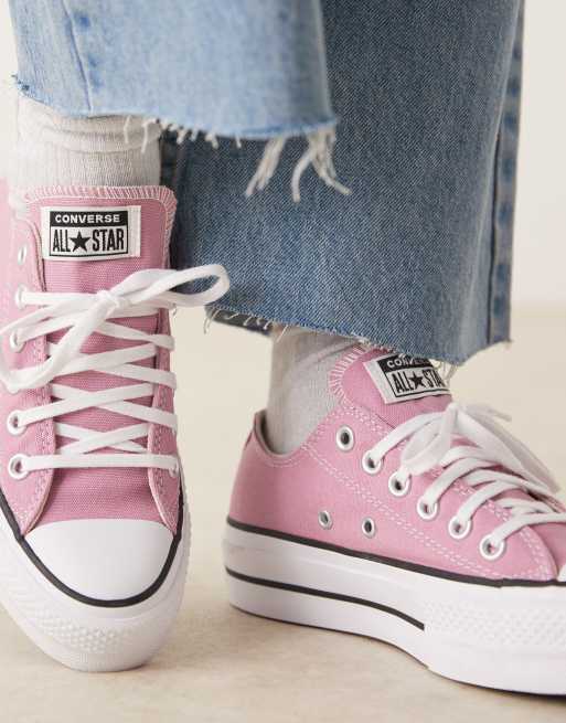 Converse Chuck Taylor All Star Ox Lift Sneakers rosa ASOS