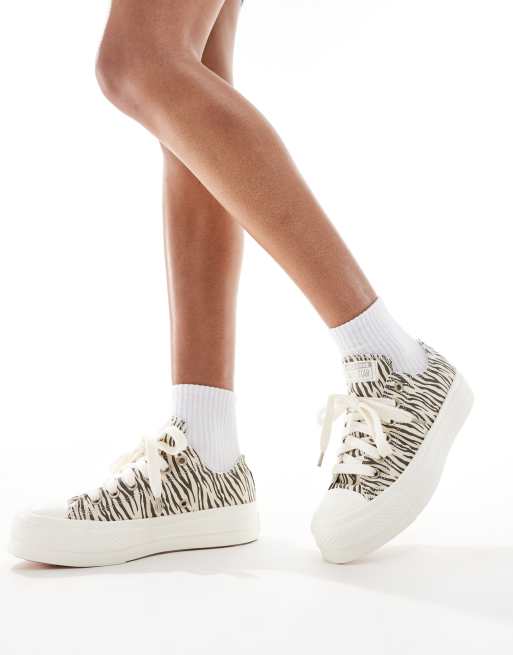 All stars zebra print best sale