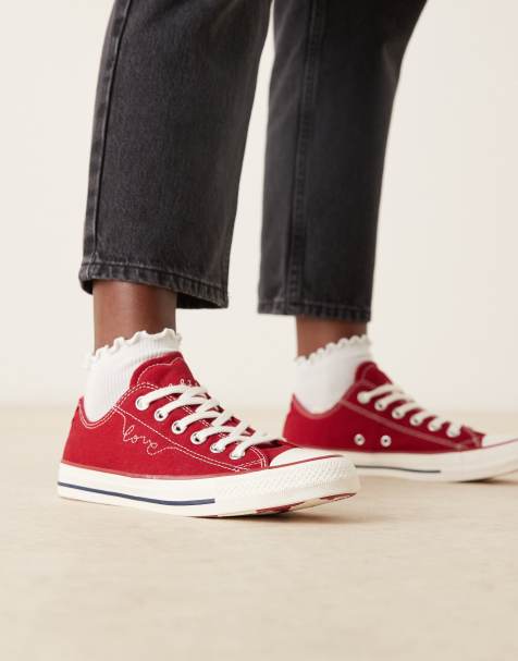 Converse Chuck Taylor All Star Ox Love sneakers in red - view 1