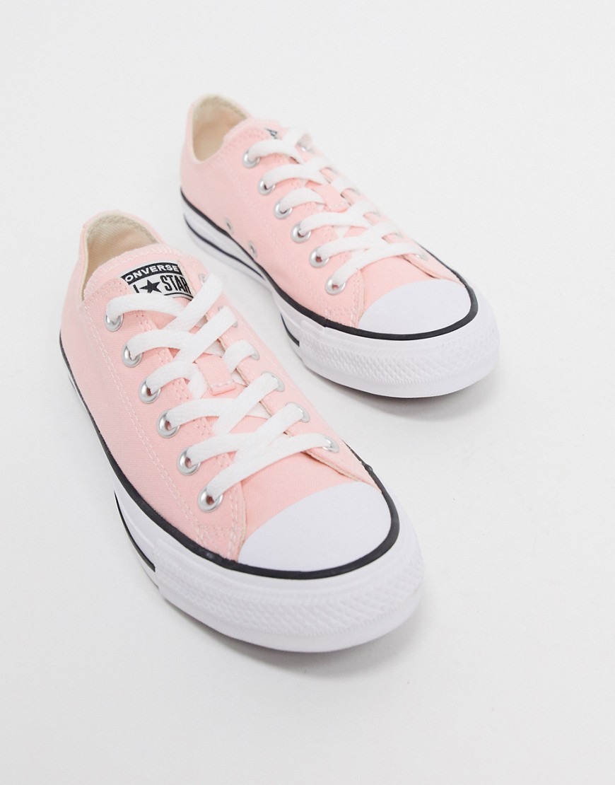 CONVERSE CHUCK TAYLOR ALL STAR OX SNEAKERS IN PALE PINK,167633C