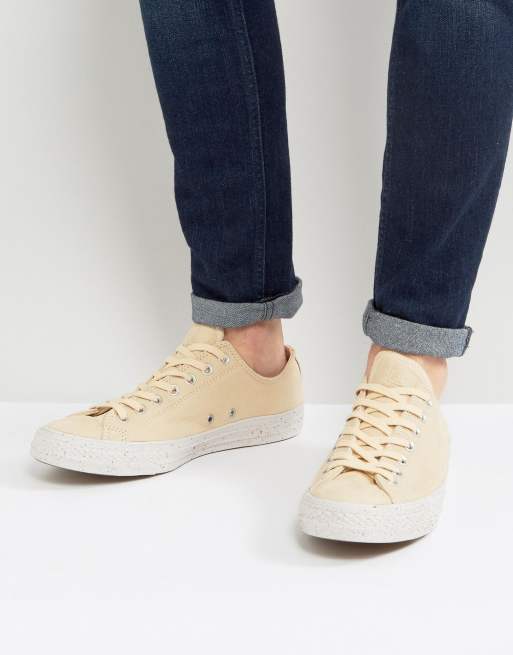 Converse all star shop leather ox plimsolls