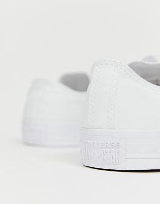 converse all star ox plimsolls in white 1u647