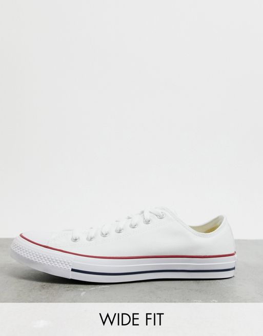 converse Sale - Chuck Taylor All Star Ox - Pointure large - Baskets - Blanc