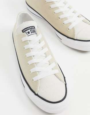 converse all star ox beige