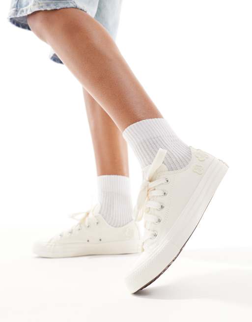 White eyelet converse cheap