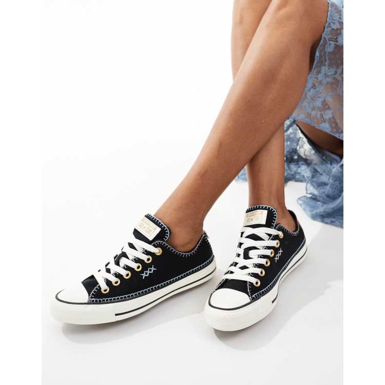 Converse Chuck Taylor All Star Ox Sneaker in Schwarz