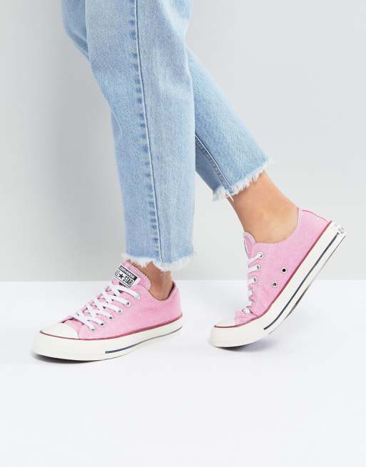 Converse – Chuck Taylor All Star Ox – Sneaker in Stonewashed Rosa Converse – Chuck Taylor All Star Ox – Sneaker in Stonewashed Rosa
