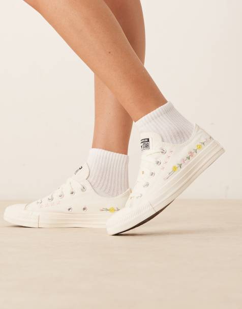 Converse – Chuck Taylor All Star Ox – Sneaker in Weiß - view 1