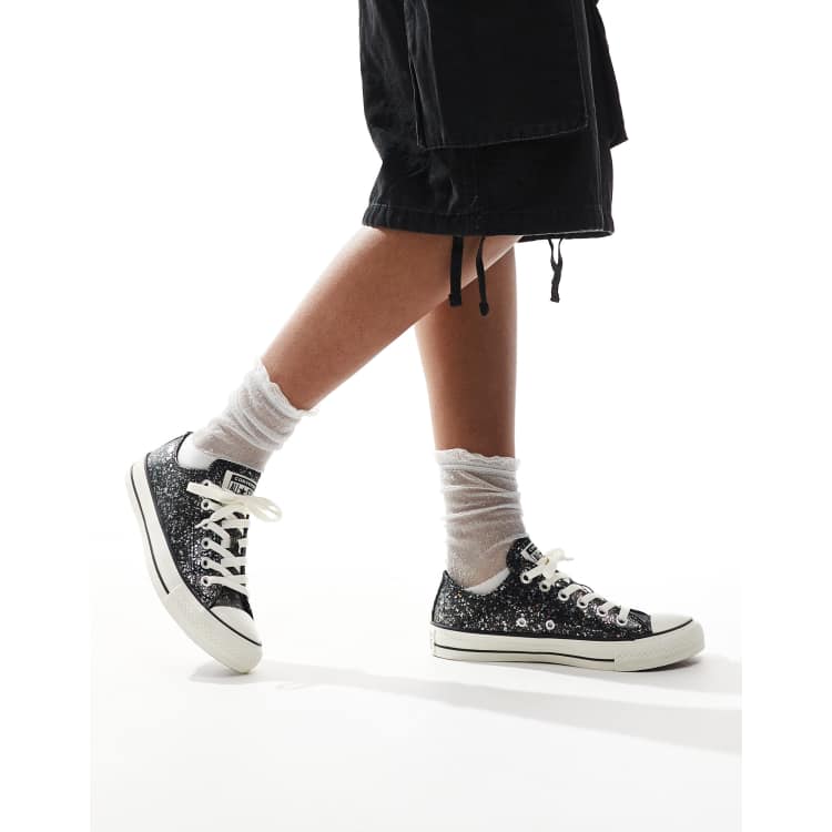 Converse – Chuck Taylor All Star Ox – Sneaker mit Glitter in