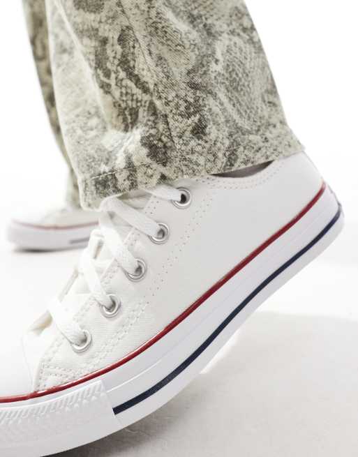 Converse all 2024 star ox bianche