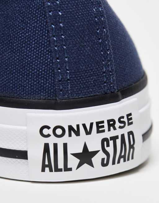 Converse - Chuck Taylor All Star Ox - Sneakers blu navy, 2 di 4