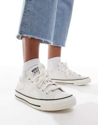 Converse - Chuck Taylor All Star Ox - Sneakers color bianco sporco