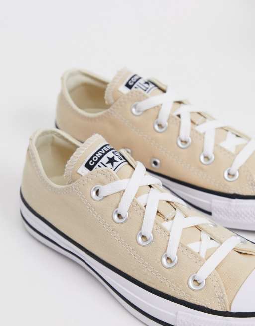 Converse Chuck Taylor All Star ox sneakers in beige