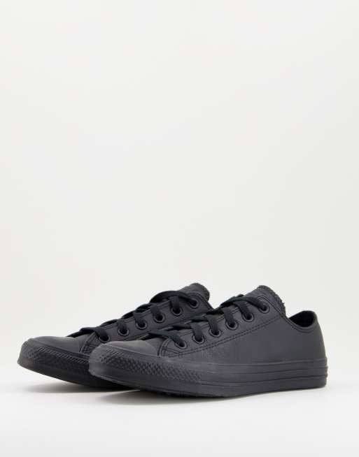 Converse Chuck Taylor All Star Ox sneakers in black mono