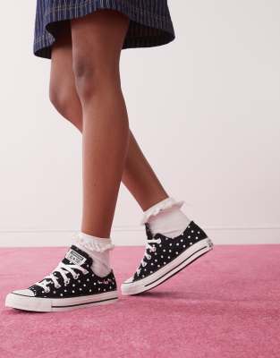 Converse Chuck Taylor All Star Ox Sneakers In Black