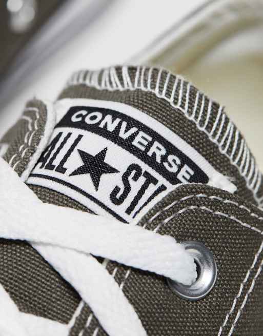 Converse Chuck Taylor All Star Ox sneakers in charcoal, 2 of 4