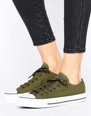 converse khaki chuck ox