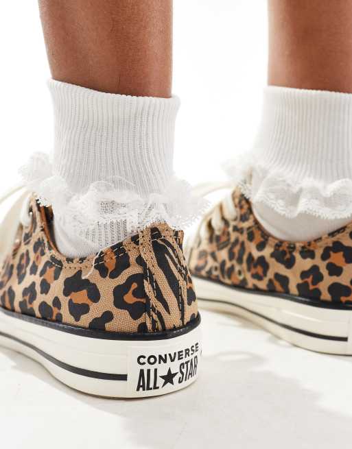早い者勝ち CONVERSE ALL STAR R LEOPARD OX アクセントに◎ ALL STAR Ⓡ LEOPARD OX / オールスター Ⓡ レパード OX