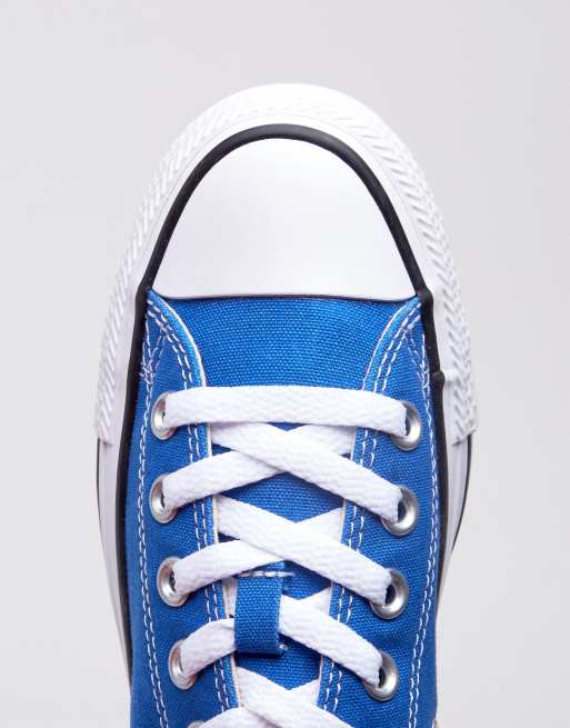 Royal blue low hot sale top chuck taylors