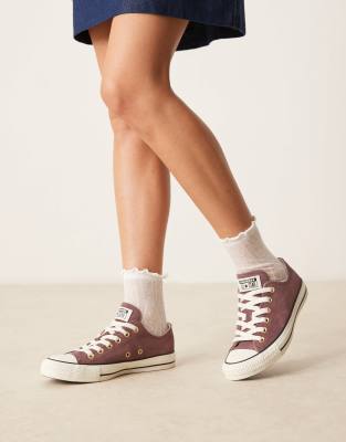 Chuck Taylor All Star Ox suede sneakers in brown
