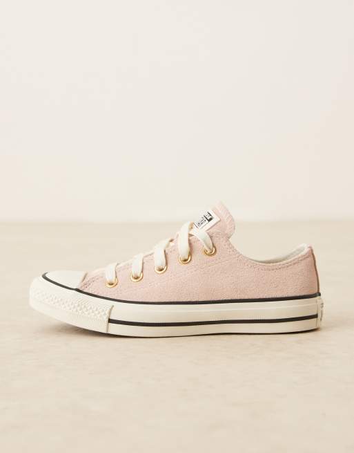 Converse Chuck Taylor All Star Suede sneaker in light pink